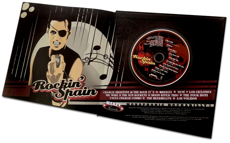 Rockin´ Spain, el disco CD · 10 Rockabilly Bandas !